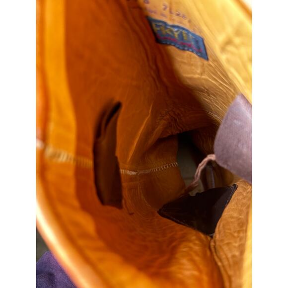 Frye Leather Boots Womens SZ 5 1/2 70's VTG - Picture 4 of 7